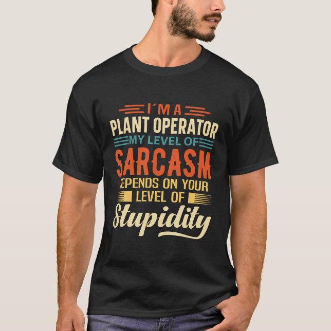 Camiseta Sou operador de fábrica (Frente)