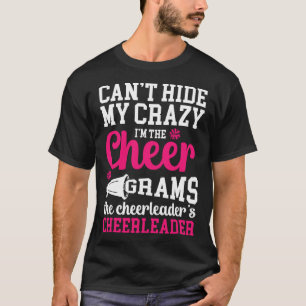 Camiseta Sou Os Cheer Grams Da Vovó De Um Cheerleader Grams