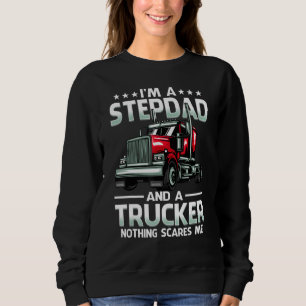 Camiseta Sou Padrasto e Caminhoneiro Nada Me Assusta Dia do