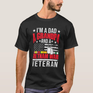 Camiseta Sou Pai Vovô, Vovô, Vereador da Guerra do Vietnã