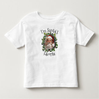 Camiseta "Sou Papai noel favorito"