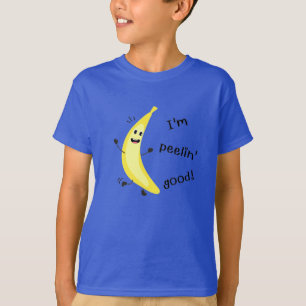 Camiseta Sou Peelin' Good! - Arma de Fruta Engraçado
