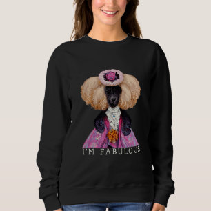 Camiseta Sou perfeita - Marie Antoinette Poodle Portrait