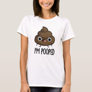 Camiseta Sou Pooped Engraçado Poo Pun