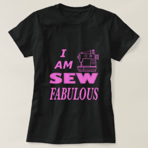 Camiseta Sou Pouco Fabuloso Em Preto E Rosa
