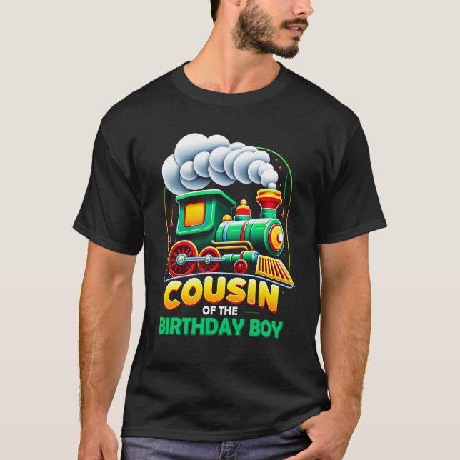 Camiseta Sou Primo Do Aprovisionamento De Comboio Do Festa  (Frente)