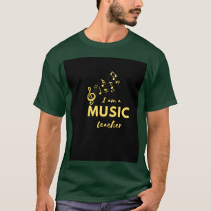Camiseta Sou professor de música