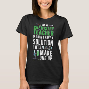 Camiseta Sou professor de Química Ensino de Química