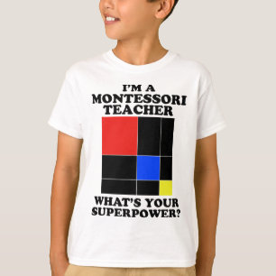 Camiseta Sou professor Montessori Montessori