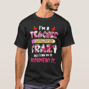 Camiseta Sou professor que não consigo consertar maluquice,