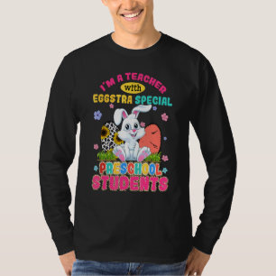 Camiseta Sou Professora com Estudantes de Pré-Escolas de Eg