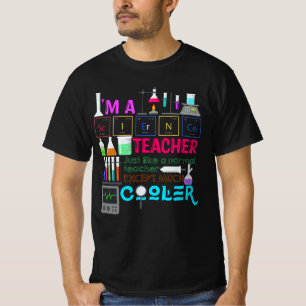 Camiseta Sou Professora De Ciências Voltar à escola