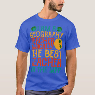 Camiseta Sou Professora De Geografia Basicamente