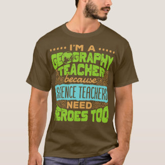 Camiseta Sou Professora De Geografia Porque Os Professores