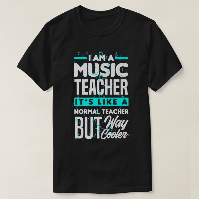 Camiseta Sou Professora De Música Engraçado Professor De Mú (Frente do Design)