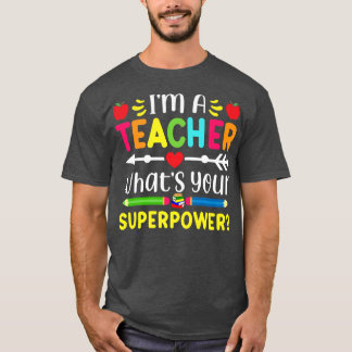Camiseta Sou Professora O que são os teus professores super