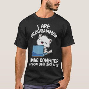 Camiseta Sou Programador E Torno O Computador Bipe Engraçad