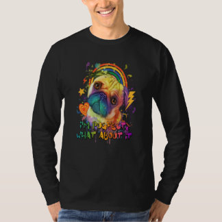 Camiseta Sou Pugfeito E Daí Pug Animal Trocadilho Dutch Bul