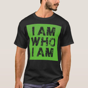 Camiseta Sou Quem Sou Verde Vintage