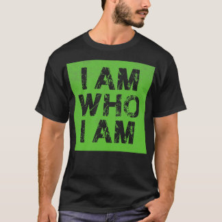 Camiseta Sou Quem Sou Verde Vintage