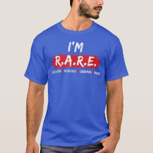 Camiseta Sou RARO (Removendo qualquer um que rouba energia)
