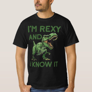 Camiseta Sou Rexy e sei que é engraçado