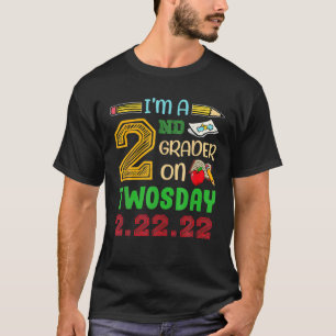 Camiseta Sou Segundo No Dia 2.22.22, Duas Vezes Engraçada