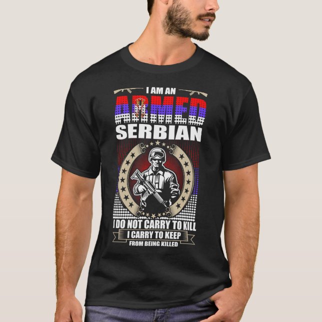 Camiseta Sou Sérvio Armado (Frente)