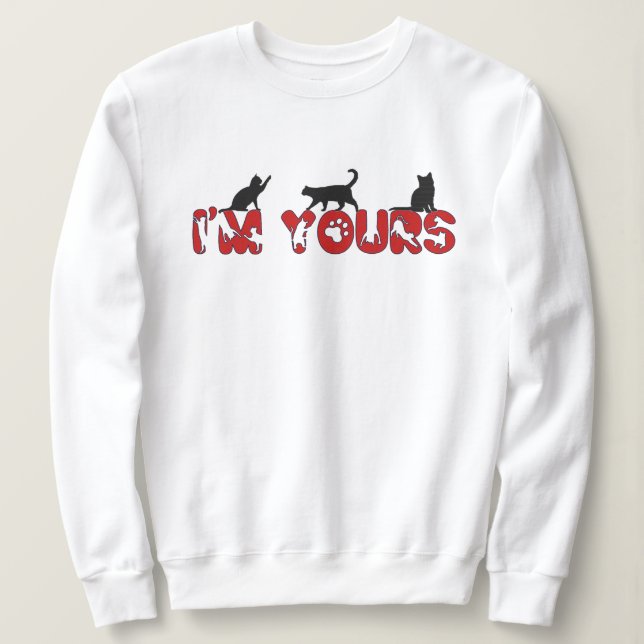 Camiseta Sou seu, amor (Frente do Design)