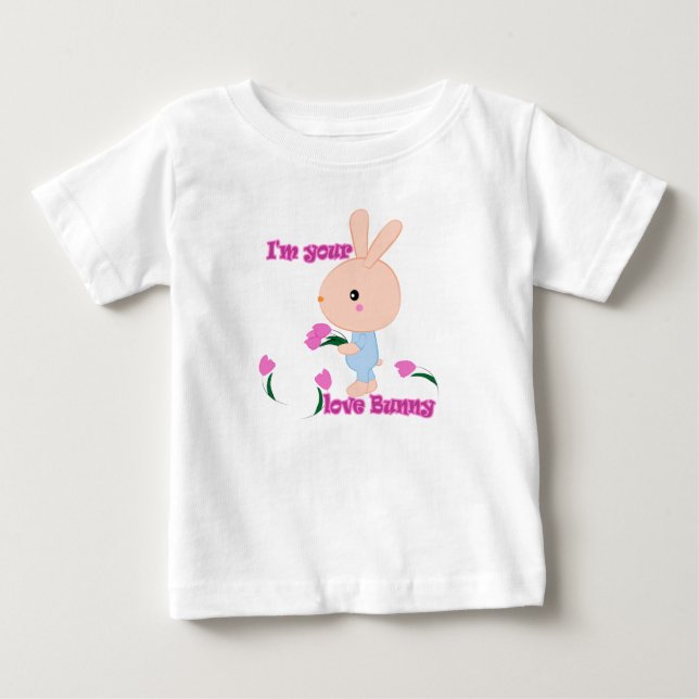 Camiseta Sou seu coelhinho favorito (Frente)