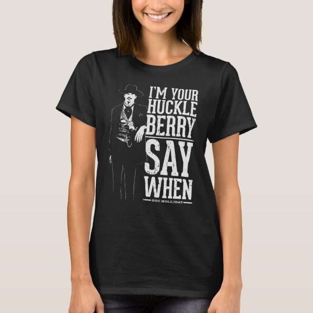Camiseta Sou Seu Huckleberry (Frente)