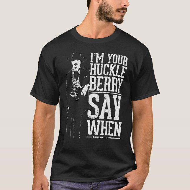 Camiseta Sou Seu Huckleberry (Frente)