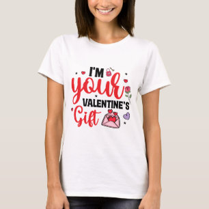 Camiseta Sou Seu Presente do Dia dos Namorados