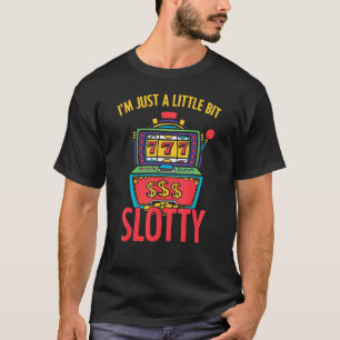 Camiseta Sou só um pouco de máquina de sorteio de sorvete C