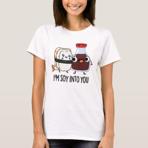 Camiseta Sou Soy em você, doce molho de soja.