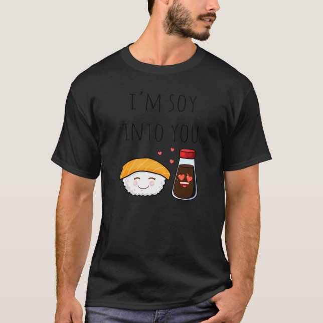 Camiseta Sou Soy em você Molho de Soja e Piadas de Toque (Frente)