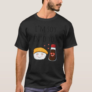 Camiseta Sou Soy em você Molho de Soja e Piadas de Toque