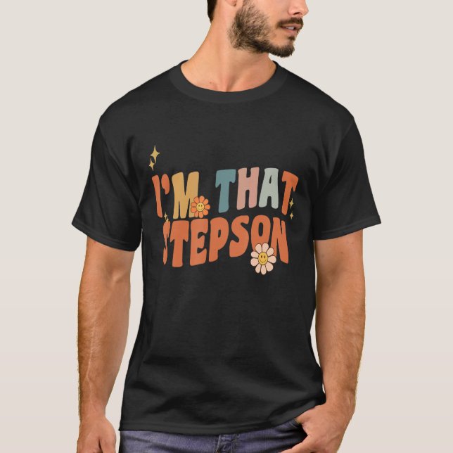 Camiseta Sou Stepson Womens Hilarious Vintage para Adul (Frente)