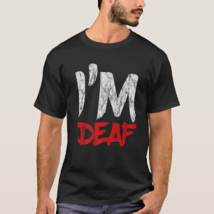 Camiseta Sou surdo