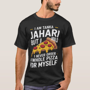 Camiseta Sou Tanka Jahari Encantada Pizza Lover