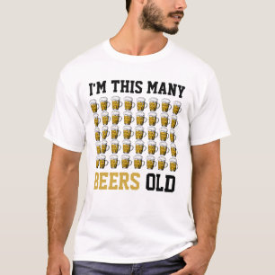 Camiseta Sou tantas cervejas, Legal, dote de aniversário de