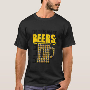 Camiseta Sou Tantas Cervejas Velho 60º Aniversário 60 Anos 