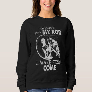 Camiseta Sou Tão Bom Com Meu Rod Que Faço Peixe Vir Pescado