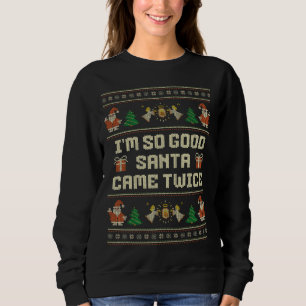 Camiseta Sou Tão Bom que o Papai Noel Veio Duas Vezes Casal