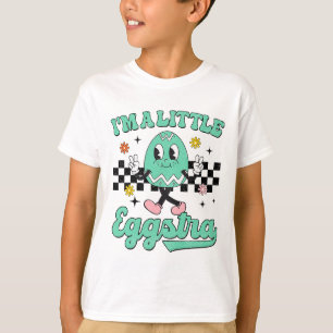 Camiseta Sou Tão Divertido Eggstra Ovos Esboços De Páscoa P