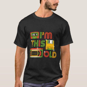 Camiseta Sou tão velho para tecnologia