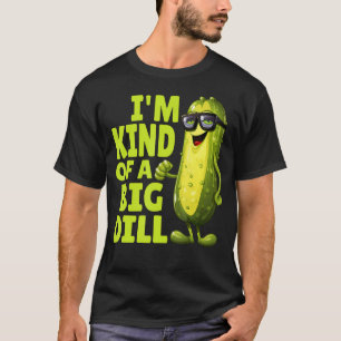 Camiseta SOU Tipo Um Grande Pepino Engraçado Com Óculos