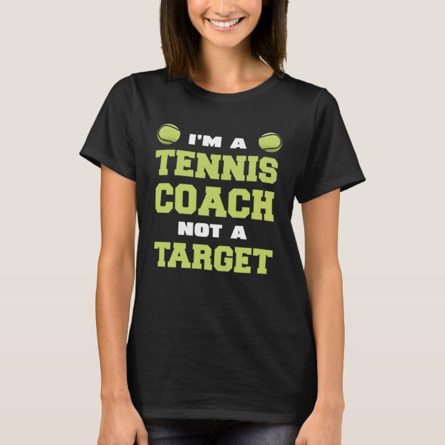 Camiseta Sou treinador de Tênis (Frente)