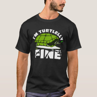 Camiseta Sou Turtlelly Fine Cute Turtle