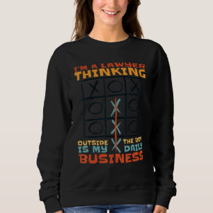 Camiseta Sou um advogado que pensa fora da caixa é meu dia 